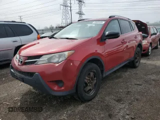 2013 Toyota RAV4 LE with VIN 2T3ZFREV8DW015233, listed as a Copart auction lot 49684555 with 115,934 mi miles and Salvage Title. Bid and sale history available at carsss.com. Image 1.