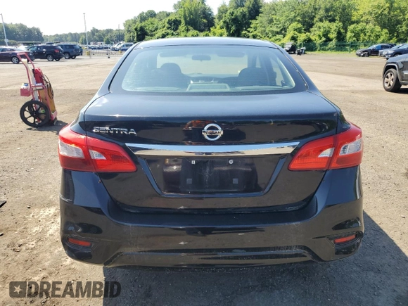 2017 Nissan Sentra S with VIN 3N1AB7AP3HY321814, listed as a Copart auction lot 61785215 with 125,736 mi miles and Clean title. Bid and sale history available at DreamBid. Image 6.