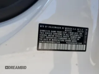 2019 Volkswagen Jetta SEL с VIN 3VWE57BU9KM037335, выставлен на аукционе Copart как лот 53497095 с пробегом 43 851 миль миль и Списание • Salvage title. История ставок и продаж доступна на DreamBid. Изображение 12.