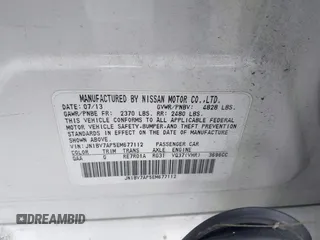 2014 Infiniti Q50 Sport with VIN JN1BV7AP5EM677112, listed as a IAAI auction lot 42108372 with 151,525 mi miles and . Bid and sale history available at DreamBid. Image 9.