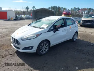 2019 Ford Fiesta SE with VIN 3FADP4EJ5KM128214, listed as a IAAI auction lot 41875482 with 114,906 mi miles. Bid and sale history available at carsss.com. Image 2.