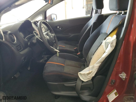 2017 Nissan Versa Note SV with VIN 3N1CE2CP9HL365488, listed as a Copart auction lot 51352555 with 76,227 mi miles and Salvage Title. Bid and sale history available at carsss.com. Image 7.