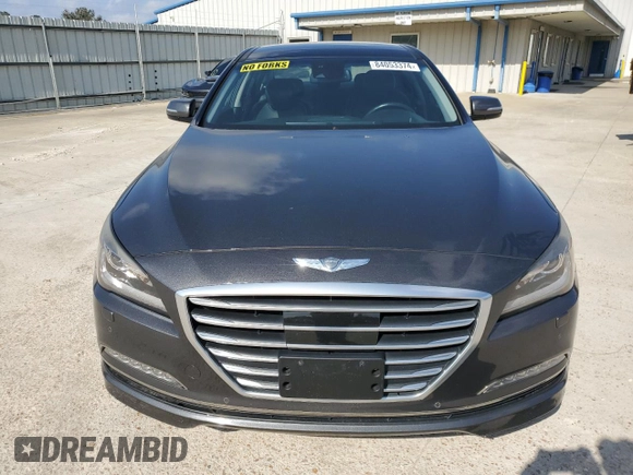 2017 Genesis G80 3.8L z VIN KMHGN4JE7HU199906, wystawiony jako Copart lot #84053374 z przebiegiem 117 132 mil mil oraz Szkoda całkowita • Salvage title. Historia ofert i sprzedaży dostępna na DreamBid. Obrazek 5.