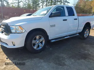 2018 Ram 1500 Express with VIN 1C6RR7FG5JS296222, listed as a IAAI auction lot 40983448 with 61,262 mi miles. Bid and sale history available at carsss.com. Image 2.