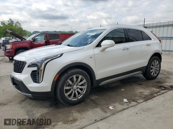 2019 Cadillac XT4 FWD Premium Luxury with VIN 1GYFZCR43KF151044, listed as a Copart auction lot 57912915 with 71,138 mi miles and Salvage title. Bid and sale history available at DreamBid. Image 1.