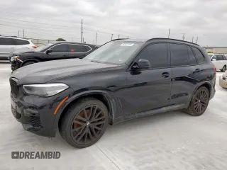2022 BMW X5 sDrive40i with VIN 5UXCR4C06N9K58174, listed as a Copart auction lot 58333185 with 62,778 mi miles and Salvage title. Bid and sale history available at DreamBid. Image 1.