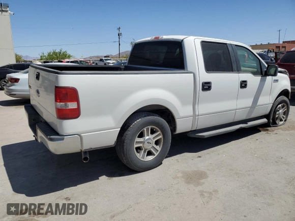 2008 Ford F-150 XLT with VIN 1FTPW12V48KC85314, listed as a Copart auction lot 54584605 with 177,811 mi miles and Salvage title. Bid and sale history available at DreamBid. Image 3.