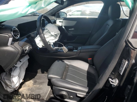 2022 Mercedes-Benz CLA 250 with VIN W1K5J4HB2NN299023, listed as a Copart auction lot 47099725 with 35,174 mi miles and Salvage title. Bid and sale history available at DreamBid. Image 7.