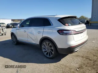 2019 Lincoln Nautilus Reserve with VIN 2LMPJ6LP6KBL18701, listed as a Copart auction lot 44176695 with Not provided miles and Salvage title. Bid and sale history available at DreamBid. Image 2.