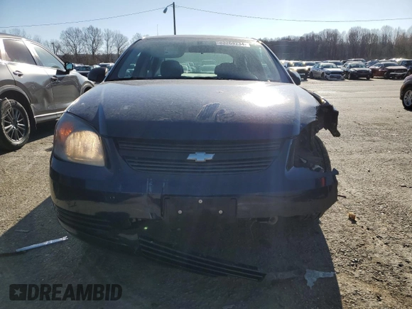 2008 Chevrolet Cobalt LS with VIN 1G1AK58F087166826, listed as a Copart auction lot 83269234 with 124,314 mi miles and Salvage Title. Bid and sale history available at DreamBid. Image 5.