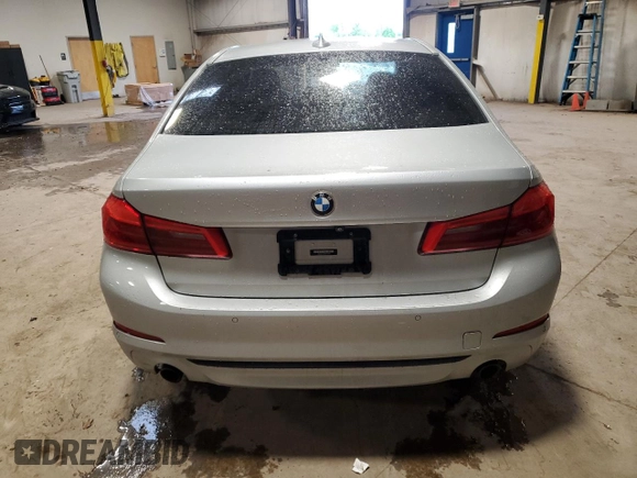 2019 BMW 5 Series 530i xDrive with VIN WBAJA7C50KWC77829, listed as a Copart auction lot 57496155 with Not provided miles and Salvage title. Bid and sale history available at DreamBid. Image 6.