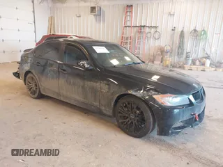 2008 BMW 3 Series 335xi with VIN WBAVD53528A009302, listed as a IAAI auction lot 41700905 with 116,559 mi miles. Bid and sale history available at carsss.com. Image 1.