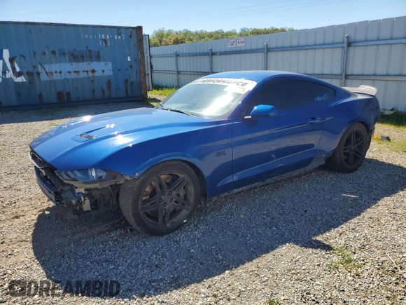 2018 Ford Mustang GT with VIN 1FA6P8CF6J5123803, listed as a Copart auction lot 50170805 with 132,751 mi miles and Salvage Title. Bid and sale history available at carsss.com. Image 1.