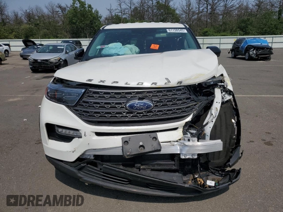 2023 Ford Explorer XLT with VIN 1FMSK8DH3PGB32460, listed as a Copart auction lot 61138545 with 49,434 mi miles and Salvage title. Bid and sale history available at DreamBid. Image 5.