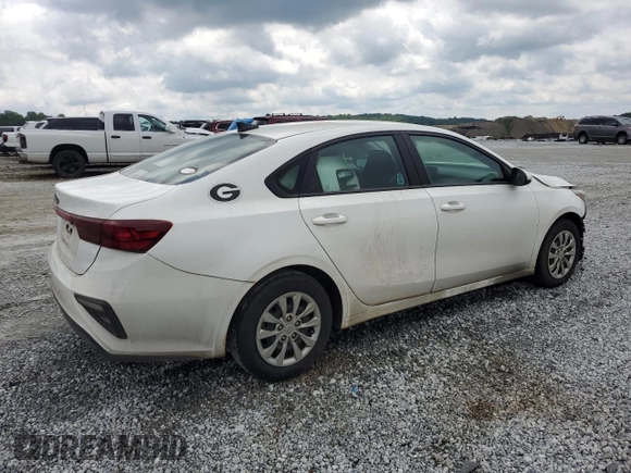 2021 Kia Forte LXS with VIN 3KPF24AD3ME323226, listed as a Copart auction lot 56724915 with 80,705 mi miles and Salvage title. Bid and sale history available at DreamBid. Image 3.