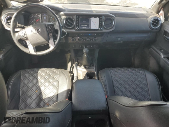 2022 Toyota Tacoma SR with VIN 3TYCZ5AN7NT056035, listed as a Copart auction lot 55510145 with 42,897 mi miles and Salvage title. Bid and sale history available at DreamBid. Image 8.