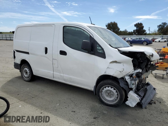 2020 Nissan NV200 Compact Cargo SV with VIN 3N6CM0KN3LK698821, listed as a Copart auction lot 52819905 with 55,427 mi miles and Salvage Title. Bid and sale history available at carsss.com. Image 4.