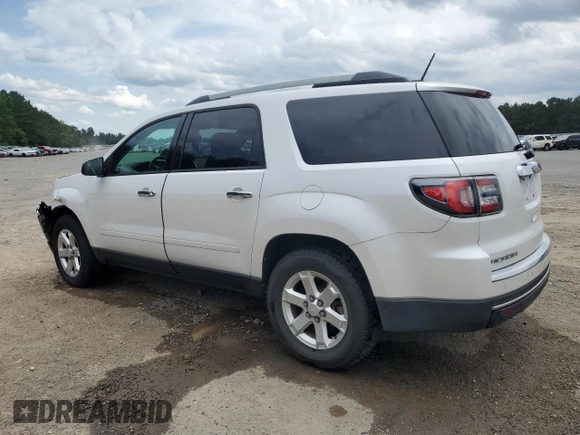 2016 GMC Acadia SLE with VIN 1GKKRNED8GJ316097, listed as a Copart auction lot 59506895 with 139,254 mi miles and Salvage title. Bid and sale history available at DreamBid. Image 2.