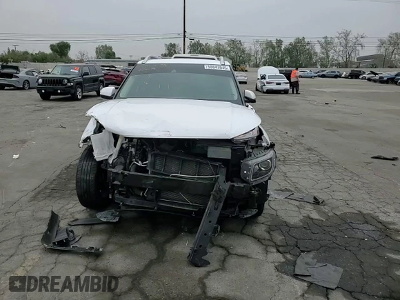 2022 Hyundai Venue SEL with VIN KMHRC8A37NU195404, listed as a Copart auction lot 50843045 with 37,736 mi miles and Salvage Title. Bid and sale history available at DreamBid. Image 11.