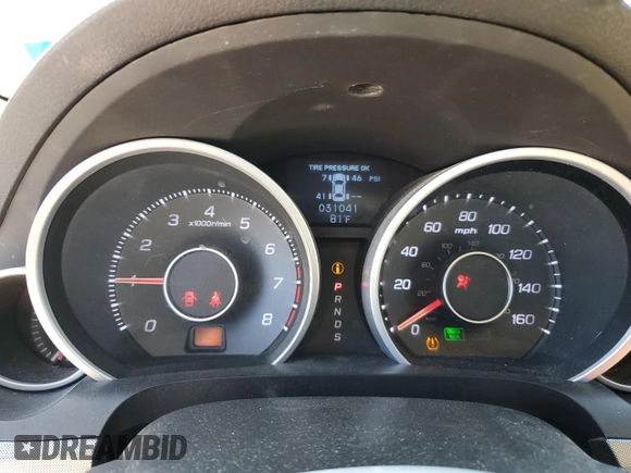 2010 Acura TL with VIN 19UUA8F20AA010188, listed as a Copart auction lot 52349605 with 31,041 mi miles and Salvage Title. Bid and sale history available at carsss.com. Image 9.