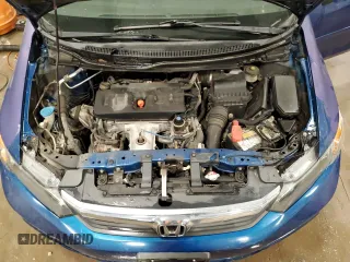 2012 Honda Civic EX with VIN 19XFB2F89CE029795, listed as a Copart auction lot 55648145 with 131,769 mi miles and Non Repairable. Bid and sale history available at DreamBid. Image 11.