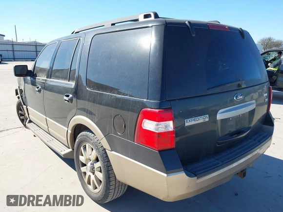 2011 Ford Expedition XLT with VIN 1FMJU1H55BEF25877, listed as a IAAI auction lot 41403624 with 198,558 mi miles and . Bid and sale history available at DreamBid. Image 3.