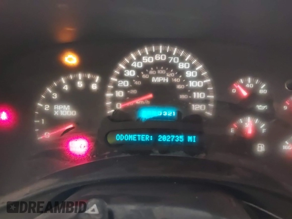 2005 Chevrolet Suburban LT с VIN 1GNFK16Z25J244130, выставлен на аукционе IAAI как лот 41707738 с пробегом 202 735 миль миль и . История ставок и продаж доступна на DreamBid. Изображение 7.
