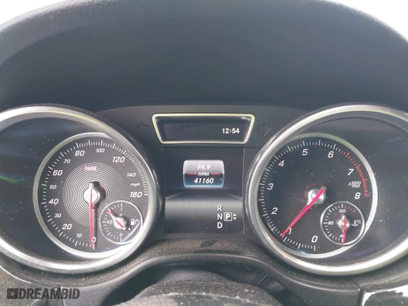 2016 Mercedes-Benz GLE with VIN 4JGDA5JB6GA773437, listed as a IAAI auction lot 41972901 with 41,160 mi miles. Bid and sale history available at carsss.com. Image 15.