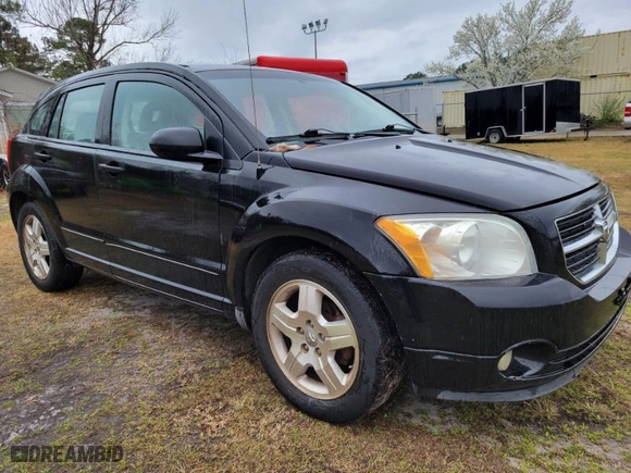 2007 Dodge Caliber SXT with VIN 1B3HB48B27D412371, listed as a IAAI auction lot 41800631 with 198,594 mi miles. Bid and sale history available at carsss.com. Image 2.