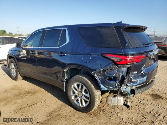 2022 Chevrolet Traverse LS with VIN 1GNERFKWXNJ136631, listed as a Copart auction lot 50404255 with 65,325 mi miles and Salvage Title. Bid and sale history available at carsss.com. Image 2.