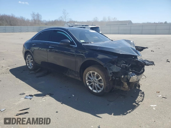 2019 Mercedes-Benz A 220 with VIN WDD3G4FB3KW012643, listed as a Copart auction lot 53323715 with Not Provided miles and Salvage Title. Bid and sale history available at DreamBid. Image 4.