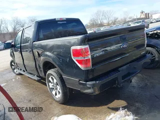 2012 Ford F-150 XL with VIN 1FTEW1CM6CFB99548, listed as a IAAI auction lot 41693501 with 129,728 mi miles. Bid and sale history available at carsss.com. Image 3.