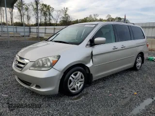 2006 Honda Odyssey EX with VIN 5FNRL38426B412891, listed as a Copart auction lot 51444025 with 215,059 mi miles and Salvage Title. Bid and sale history available at carsss.com. Image 1.