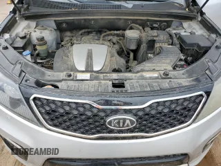 2012 Kia Sorento SX with VIN 5XYKW4A20CG243238, listed as a Copart auction lot 57533915 with 174,954 mi miles and Salvage title. Bid and sale history available at DreamBid. Image 12.