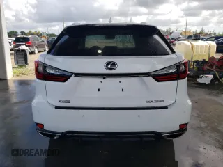 2022 Lexus RX with VIN 2T2YZMDA3NC309960, listed as a Copart auction lot 65665624 with 18,695 mi miles and Salvage Title. Bid and sale history available at carsss.com. Image 6.