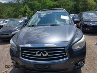 2013 Infiniti JX35 with VIN 5N1AL0MM9DC350915, listed as a IAAI auction lot 42076964 with 162,617 mi miles. Bid and sale history available at carsss.com. Image 6.