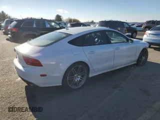 2014 Audi S7 Prestige with VIN WAUW2AFC0EN031008, listed as a Copart auction lot 84093234 with 60,066 mi miles and Salvage Title. Bid and sale history available at carsss.com. Image 3.