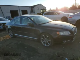 2011 Volvo S80 3.2L with VIN YV1952AS3B1135551, listed as a Copart auction lot 88975065 with 122,413 mi miles and Salvage Title. Bid and sale history available at carsss.com. Image 4.