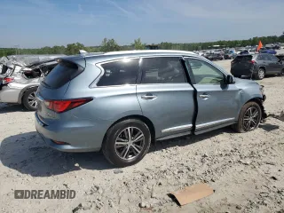 2019 Infiniti QX60 Luxe z VIN 5N1DL0MN1KC505153, wystawiony jako Copart lot #53832285 z przebiegiem 87 080 mil mil oraz Szkoda całkowita • Salvage title. Historia ofert i sprzedaży dostępna na DreamBid. Obrazek 3.
