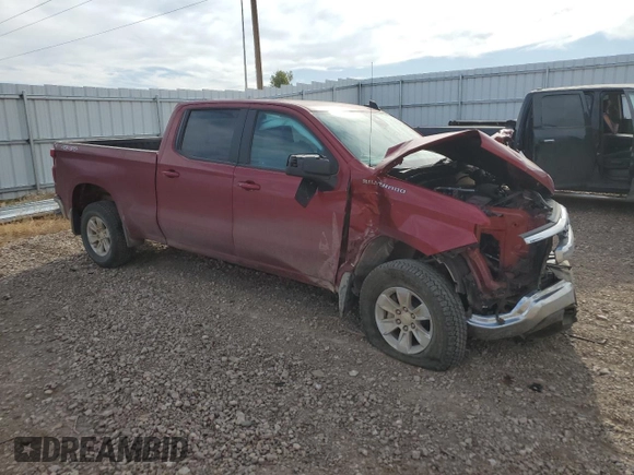 2024 Chevrolet Silverado 1500 LT with VIN 3GCPDDEK6RG295201, listed as a Copart auction lot 76599394 with 0 mi miles and Salvage Title. Bid and sale history available at carsss.com. Image 4.