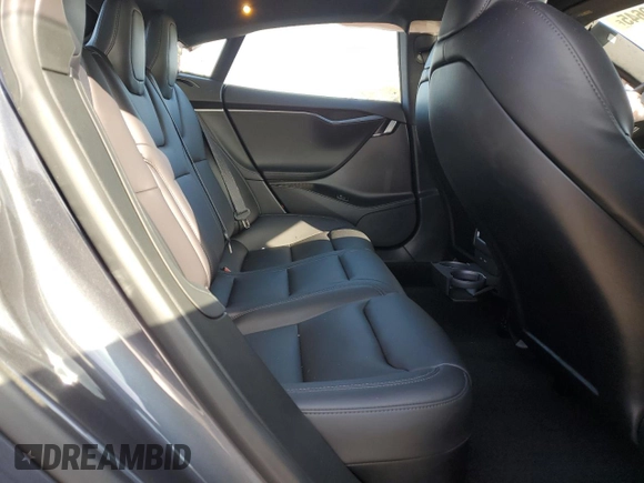 2021 Tesla Model S Long Range Plus with VIN 5YJSA1E20MF425022, listed as a Copart auction lot 46169645 with 16,786 mi miles and Salvage title. Bid and sale history available at DreamBid. Image 10.