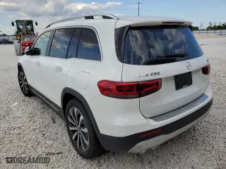 2020 Mercedes-Benz GLB with VIN W1N4M4HB9LW023418, listed as a Copart auction lot 61809302 with 0 mi miles. Bid and sale history available at carsss.com. Image 3.