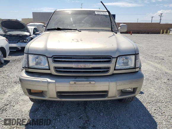 2002 Isuzu Trooper S z VIN JACDS58X527J08603, wystawiony jako Copart lot #63357674 z przebiegiem 218 282 mil mil oraz Szkody całkowita. Historia ofert i sprzedaży dostępna na DreamBid. Obrazek 5.