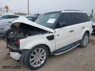 2008 Land Rover Range Rover Sport HSE with VIN SALSK25408A163739, listed as a IAAI auction lot 40743505 with 125,944 mi miles. Bid and sale history available at carsss.com. Image 18.