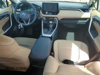 2021 Toyota RAV4 Hybrid LE with VIN 4T3B6RFVXMU055068, listed as a Copart auction lot 56575935 with 41,058 mi miles and Salvage title. Bid and sale history available at DreamBid. Image 8.