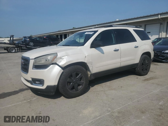 2014 GMC Acadia SLE z VIN 1GKKRNED7EJ227893, wystawiony jako Copart lot #59435665 z przebiegiem 172 066 mil mil oraz Szkoda całkowita • Salvage title. Historia ofert i sprzedaży dostępna na DreamBid. Obrazek 1.