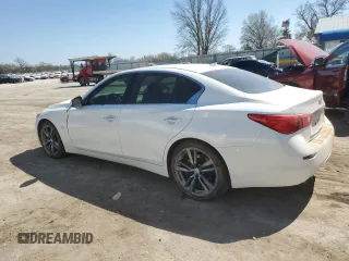 2015 Infiniti Q50 Premium with VIN JN1BV7AP4FM352906, listed as a Copart auction lot 50813885 with Not provided miles and Clean title. Bid and sale history available at DreamBid. Image 2.