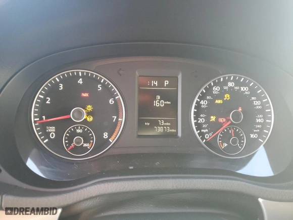 2015 Volkswagen Passat 1.8T Limited Edition with VIN 1VWAT7A39FC071666, listed as a Copart auction lot 81555254 with 73,873 mi miles and Salvage Title. Bid and sale history available at carsss.com. Image 9.