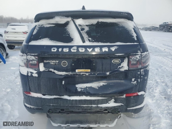 2020 Land Rover Discovery Sport S with VIN SALCJ2FX8LH879692, listed as a Copart auction lot 88804355 with 59,526 mi miles and Non Repairable. Bid and sale history available at carsss.com. Image 6.