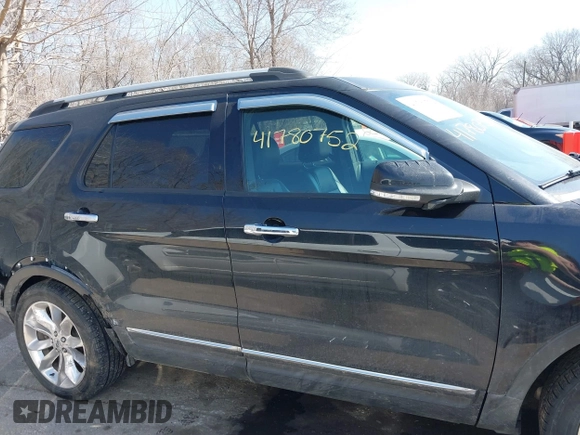 2015 Ford Explorer Limited with VIN 1FM5K8F81FGB59181, listed as a IAAI auction lot 41780752 with 149,963 mi miles and . Bid and sale history available at DreamBid. Image 13.